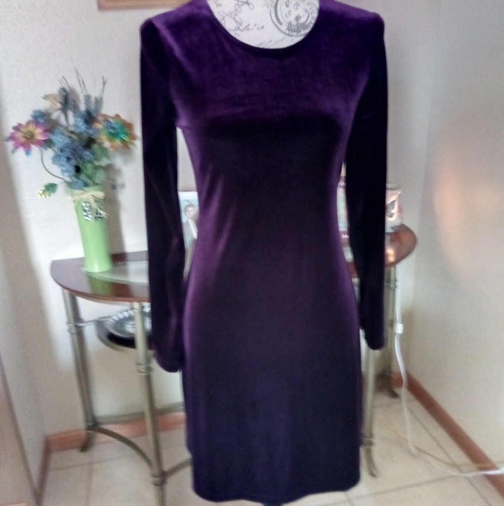 💜VELVET DRESS